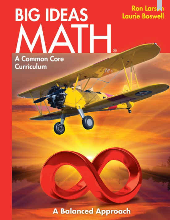 Math 7 Big Ideas Textbook Cover